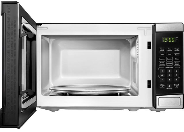 Danby® 0.7 Cu. Ft. Black with Stainless Steel Countertop Microwave-1