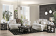 Furniture of America® Bergen Ivory Loveseat-1
