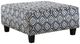 Albany Industries Groovy Navy Cocktail Ottoman-0