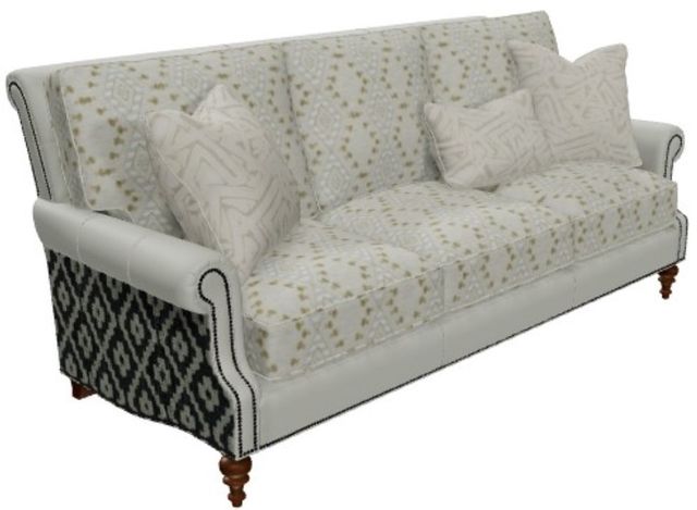 Craftmaster® Customizable Custom Blends 89" Sofa with Throw Pillows-0