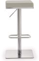 TOV Furniture Bari Light Grey Adjustable Bar Stool-1