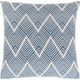 Surya Kanga Dark Blue 22"x22" Toss Pillow with Down Insert-0