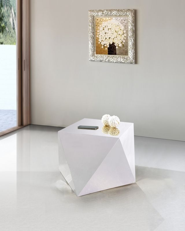 Meridian Furniture Gemma Silver End Table-2