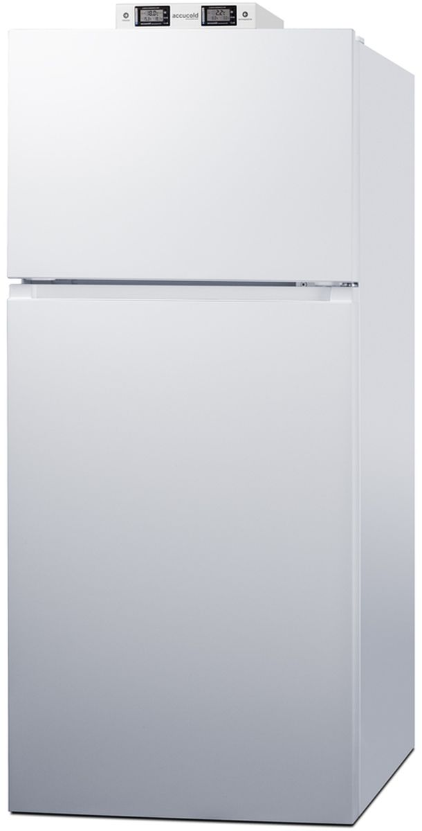 Summit® 30" 18 Cu. Ft. White Freestanding Top Freezer Refrigerator-2