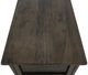 International Furniture Direct Dark Mita Stained Dark Sofa Table-4