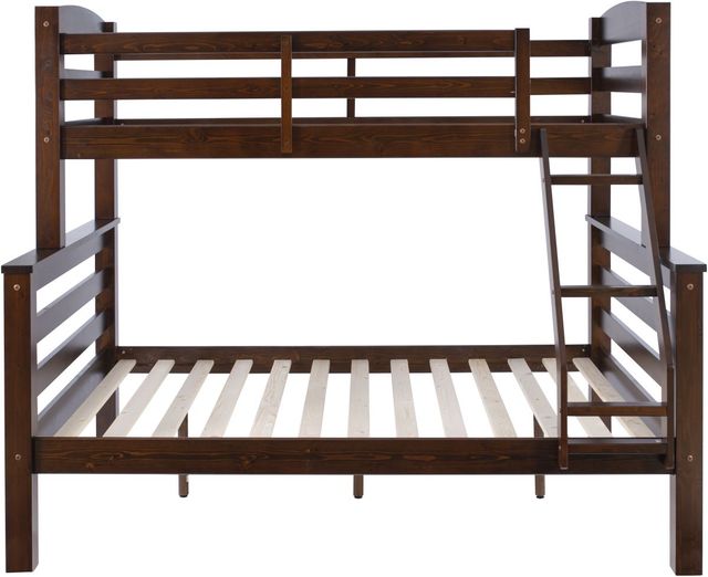 Powell® Porter Espresso Twin/Full Bunk Bed-1