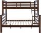 Powell® Porter Espresso Twin/Full Bunk Bed-1