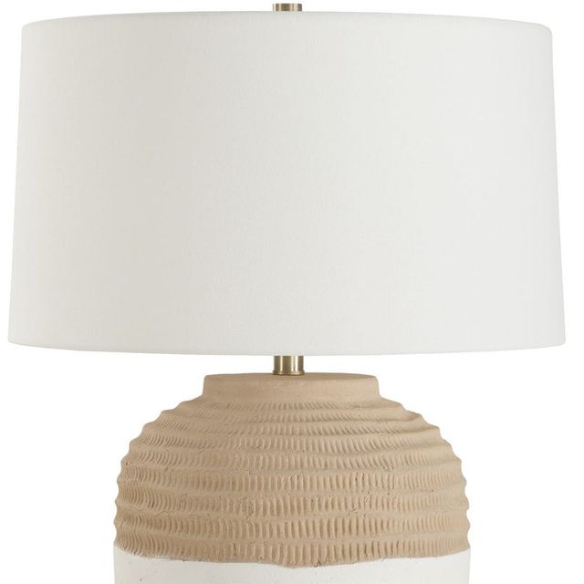 Uttermost® Bellaby Terracotta/White Table Lamp-3