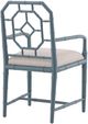 Furniture Classics Wilson Beige/Light Blue Arm Chair-5