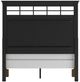Benchcraft® Shawbeck Dark Brown Queen Panel Bed-3