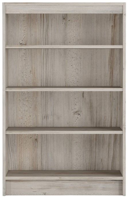 Perdue Woodworks Big Chester Frosted Pine 4-Shelves Bookcase-1