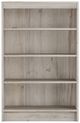 Perdue Woodworks Big Chester Frosted Pine 4-Shelves Bookcase-1
