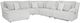 Signature Design by Ashley® Top Tier 6-Piece Alloy Left-Arm Facing Manual Reclining Sectional and Chaise-0