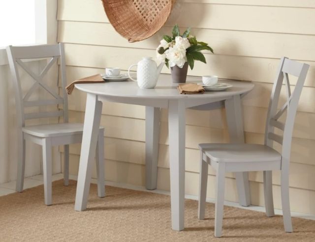 Jofran Inc.Simplicity 3-Piece Dove Dining Set-1