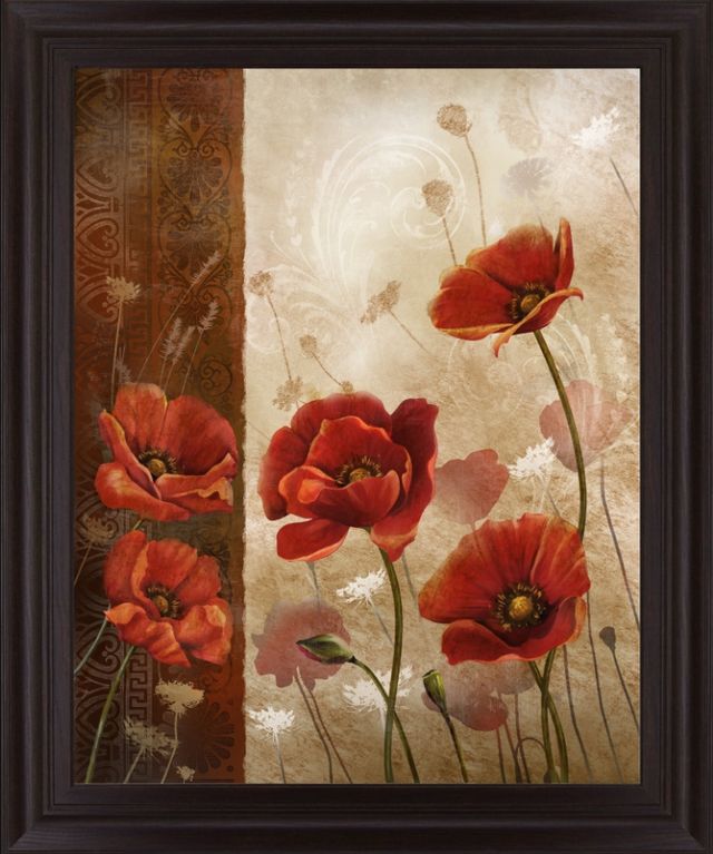 Classy Living Crimson Solstice Wall Art-0
