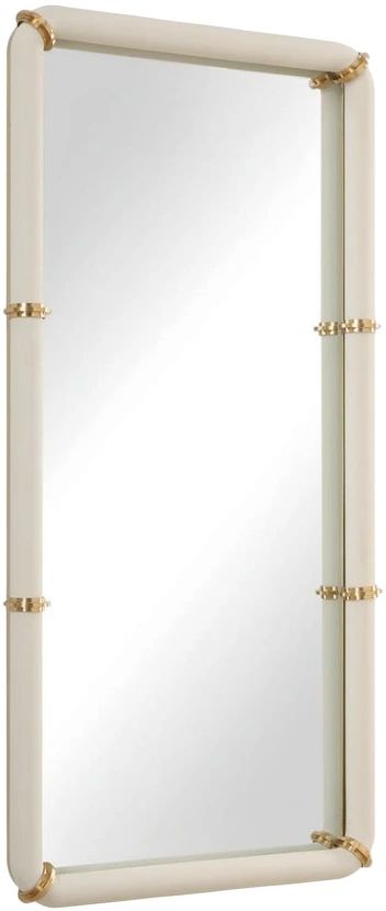 Uttermost® Cyprus White Mirror-3