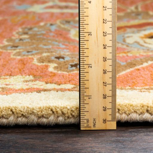 Surya Caesar Burnt Orange 8'x11' Area Rug-1