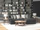 iAmerica Hercules Smoke 2 Piece Sectional-3