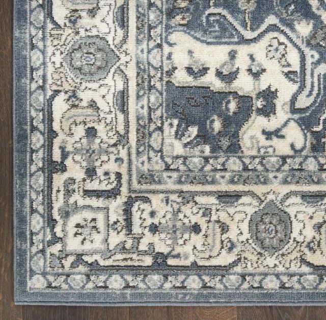 Nourison Home™ Quarry Navy Ivory 5'x7' Area Rug-2
