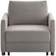 Luonto® Furniture Polar Oasis/Walnut Sleeper Chair-3