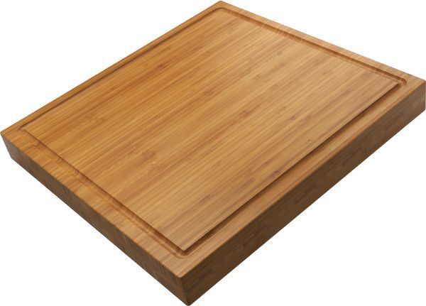 The Galley® Natural Golden Bamboo Dual Tier Chef’s Block-0