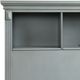 Elements International Calloway Gray Youth Full Storage Bed-4