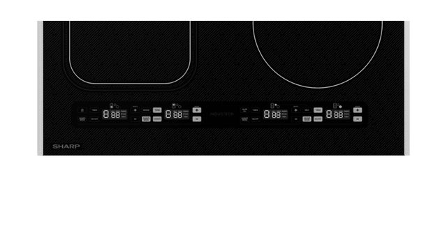 Sharp® 24" Black Induction Cooktop-2