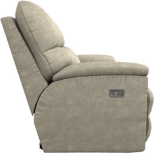 La-Z-Boy® Trouper Stucco Power Reclining Loveseat with Headrest and Lumbar-2
