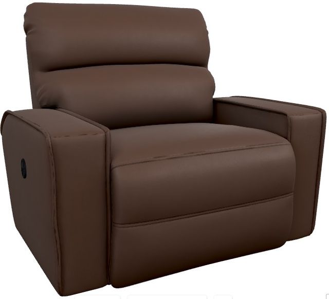 La-Z-Boy® Maddox Chestnut Manual Reclining Chair and a Half-0