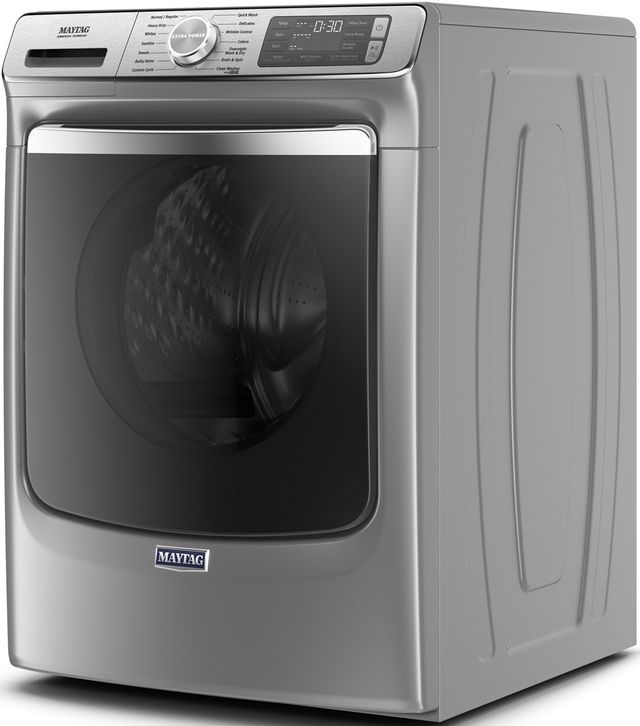 Maytag® 5.0 Cu. Ft. Metallic Slate Front Load Washer-4