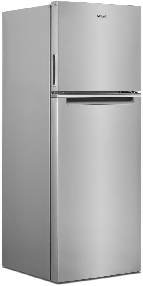 Whirlpool® 24" 12.9 Cu. Ft. Fingerprint Resistant Stainless Steel Counter Depth Top Freezer Refrigerator-2
