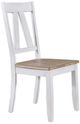 Liberty Furniture Lindsey Farm 5-Piece Sandstone/Weathered White Trestle Table Set-3