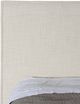 Bernhardt Sawyer White Queen Upholstered Panel Bed -4