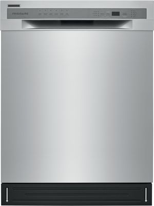 front view of the Frigidaire® 24" Stainless Steel Built In Dishwasher