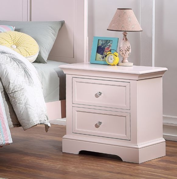 Winners Only® Jewel Pink Youth Nightstand-2