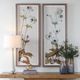 Uttermost® Garden 2-Piece Study Framed Floral Prints-1