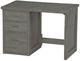 Crate Designs™ Furniture Graphite Lacquer Top Desk-0