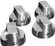 KitchenAid Stainless Steel Knob Kit - 4 Burner-0