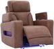Signature Design by Ashley® Clean-Slate Caramel Power Recliner with Adjustable Headrest-2