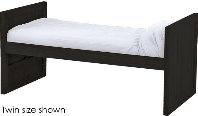 Crate Designs™ Furniture Espresso Queen Youth Captain's Day Bed-0