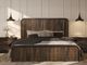 International Furniture Direct Mezquite Brown Eastern King Panel Bed-1