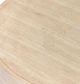 Classic Home Mckenna Travertine Stone 32" Outdoor Round Coffee Table-3
