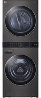 LG Black Steel Gas Laundry Center, 4.5 Cu. Ft. Washer, 7.4 Cu. Ft. Dryer-0