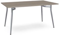 Amisco Customizable Alys 31" Rectangular Table with Thermo Fused Laminate Top