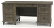 Sauder® Hammond® Emery Oak® Executive Desk-0
