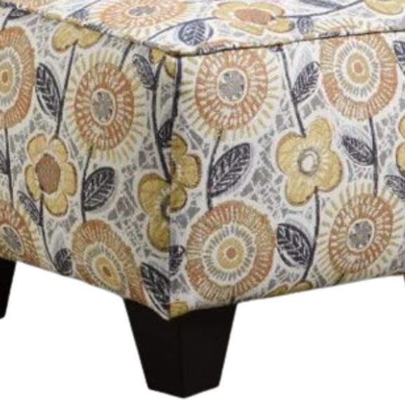 Corinthian Furniture Marlon Autumn Accent Ottoman-1