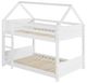 Powell® Georgie White Twin/Twin Youth House Bunk Bed-3