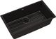 Elkay Quartz Classic® 4-Piece Black 33" x 18-7/16" x 9-7/16" Single Bowl Undermount Sink Set-0