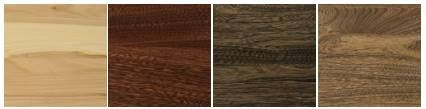 Country View Woodworking Customizable Arlington Elm Top 48" Dining Table with 2-Leaves and Brown Maple Base-3