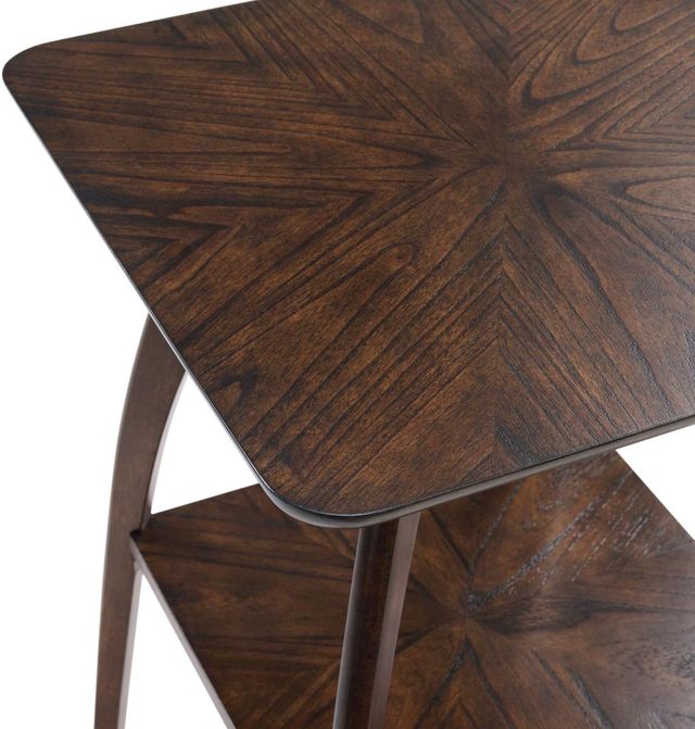Martin Svensson Lax Cinnamon Espresso Square End Table-3
